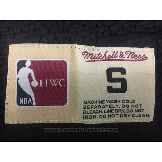 Maglia Manga Corta Philadelphia 76ers Allen Iverson #3 Nero